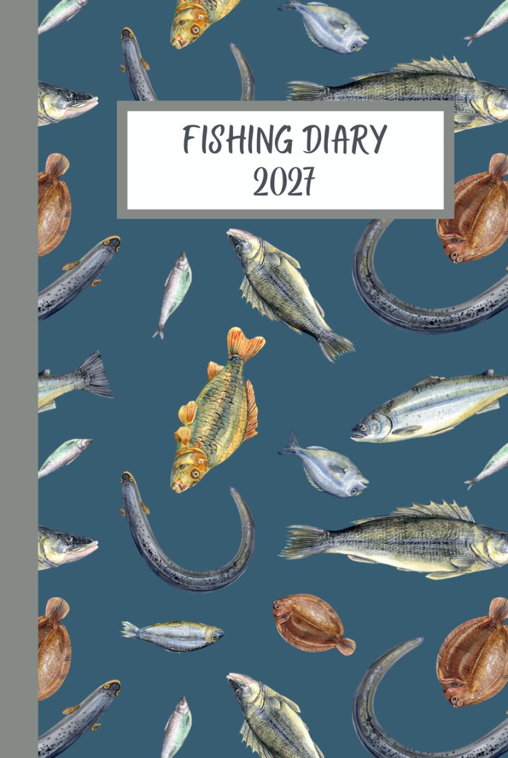 capítulo por capítulo baixar Fishing Diary 2027: Cute Gift for Fisherman to log their stats, important dates and future angling trips