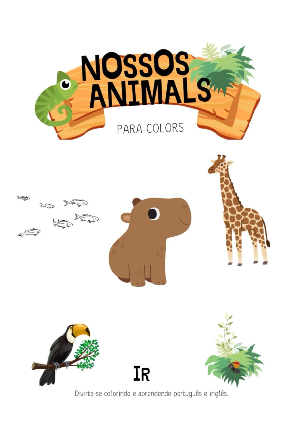 ler totalmente NOSSOS ANIMALS: PARA COLORS (Portuguese Edition)