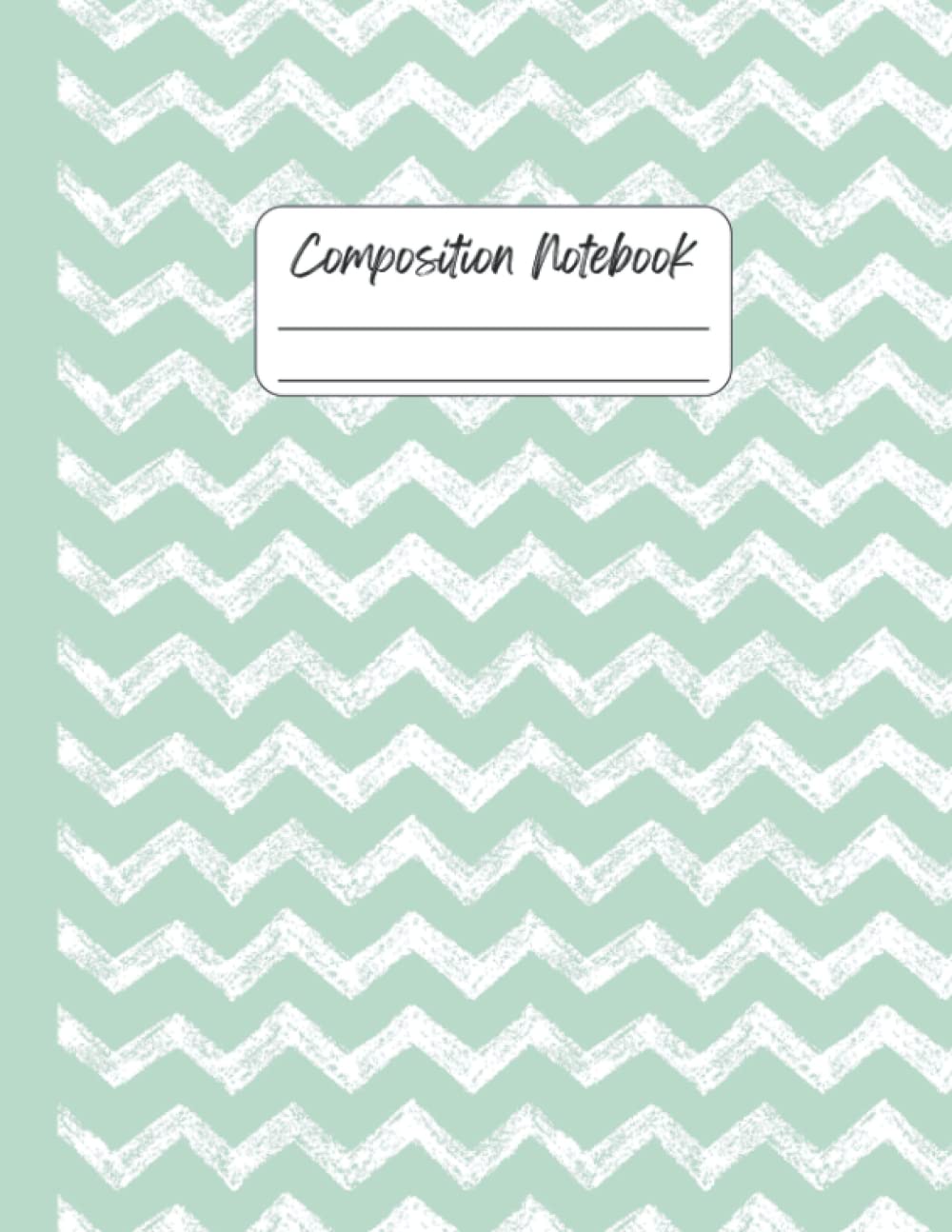 Mint Green Composition Notebook Chevron: College Ruled Cute Boho Aesthetic, Lined Journal Book Writing Notes, Gift For Kids, Boys, Students, Teachers,... US Letter 8.5x11, 100 Pages (50 Sheets) baixar livro de graça