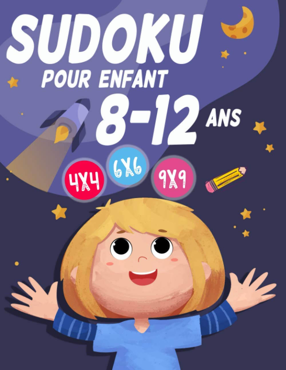 ler totalmente Sudoku Pour Enfant 8-12 ans: 300 grilles 4x4,6x6 et 9x9 niveau facile, moyen et difficile, avec instructions et solutions, Pour garçons et filles