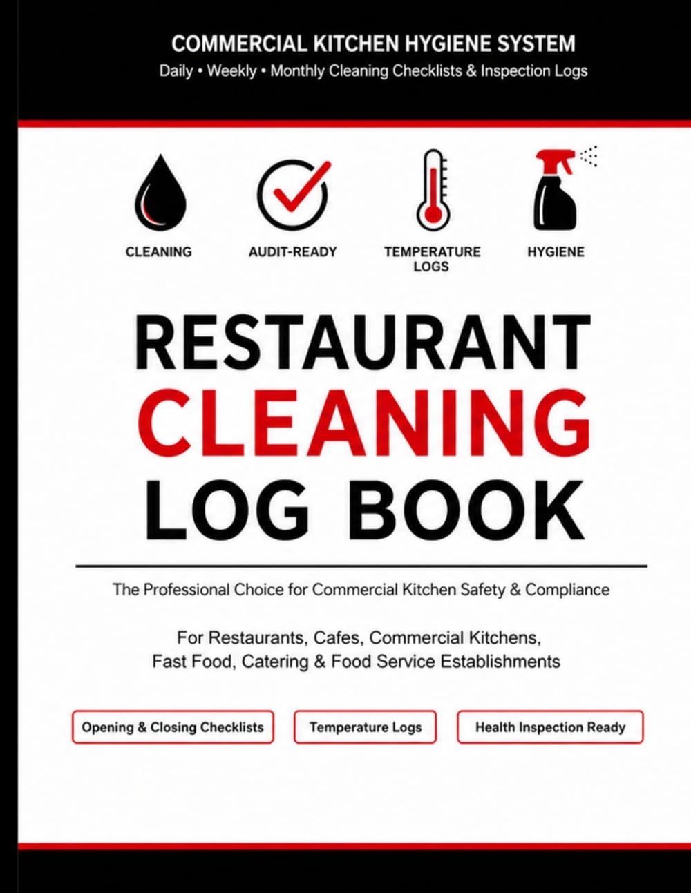 Restaurant Cleaning Log Book baixar o livro de graça