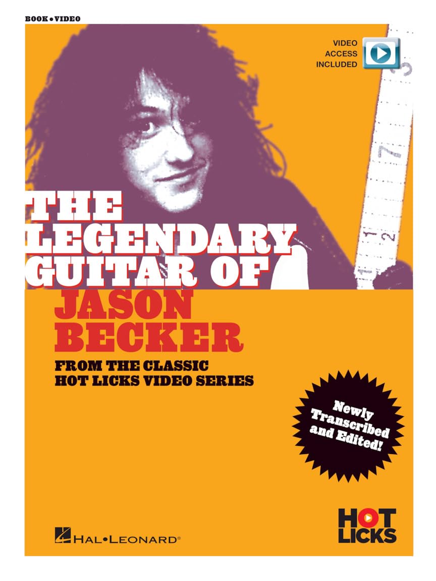 The Legendary Guitar of Jason Becker from the Classic Hot Licks Video Series (Book/Online Media)