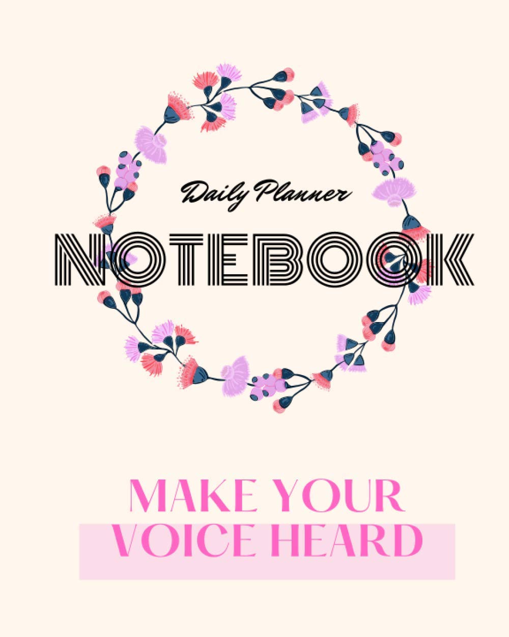ler totalmente Notebook Daily Planner: Organized Notebook for daily tasks (8x10-120 Pages)