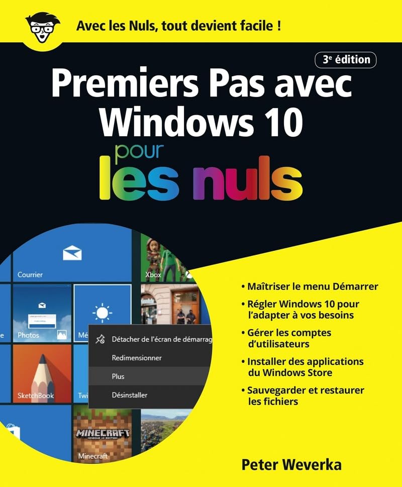 capítulo por capítulo baixar Premiers pas avec Windows 10 3e Pour les Nuls