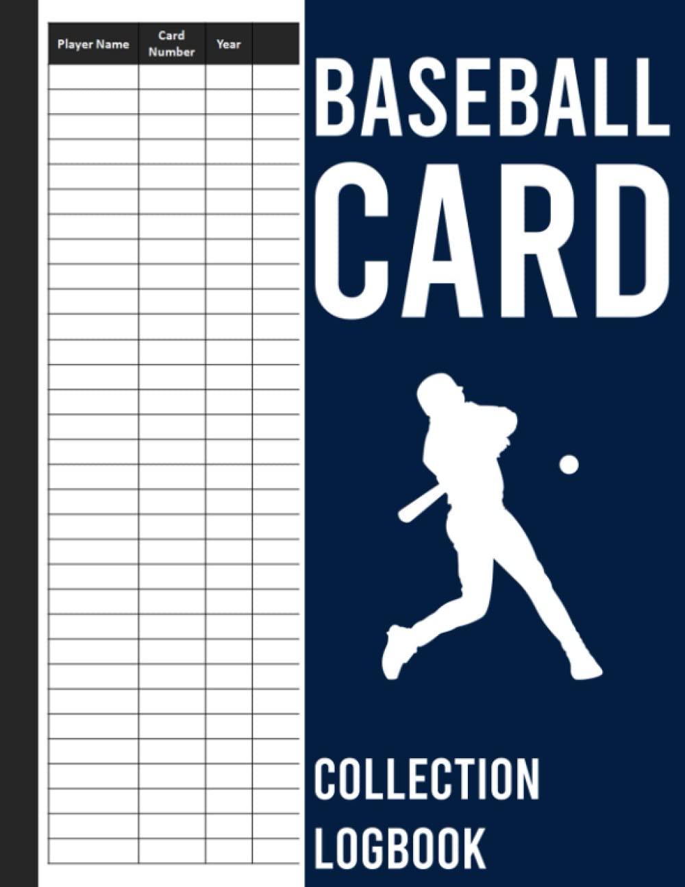 Baseball Card Collection Logbook: Baseball Inventory Log Book to Track your Card Collections, Keep a Detailed Log of your Favorite Collectable Sports Cards, Large Size 8.5 x 11 Inches baixar o livro de graça
