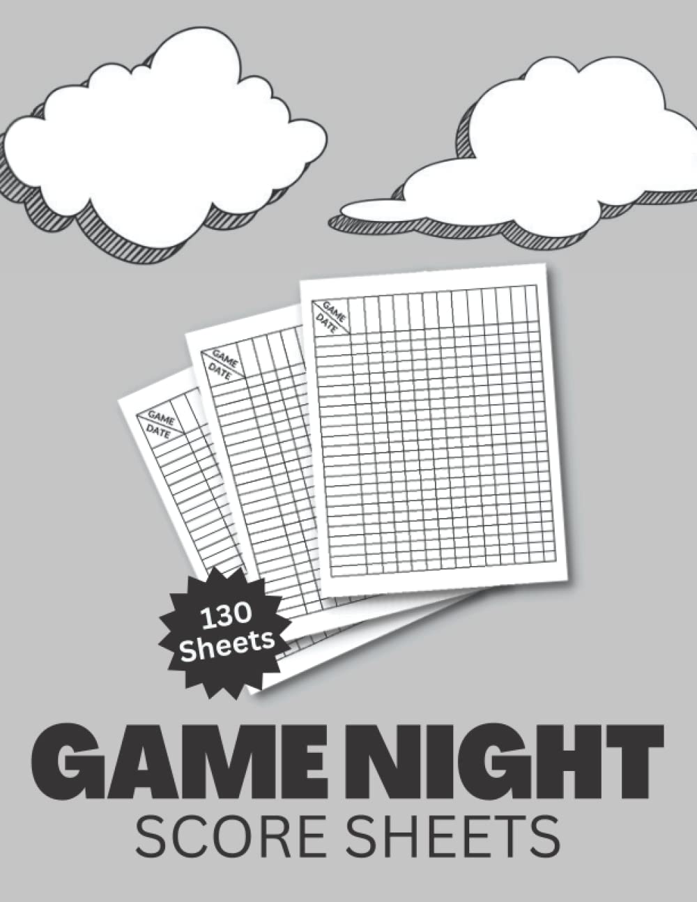 capítulo por capítulo baixar Game Night Score Sheets: Simple scorekeeping gaming logbook for many family games | Blank score recording pads Large print | Double-sided bound page |... Players, Rounds, Layout, and Tracking.