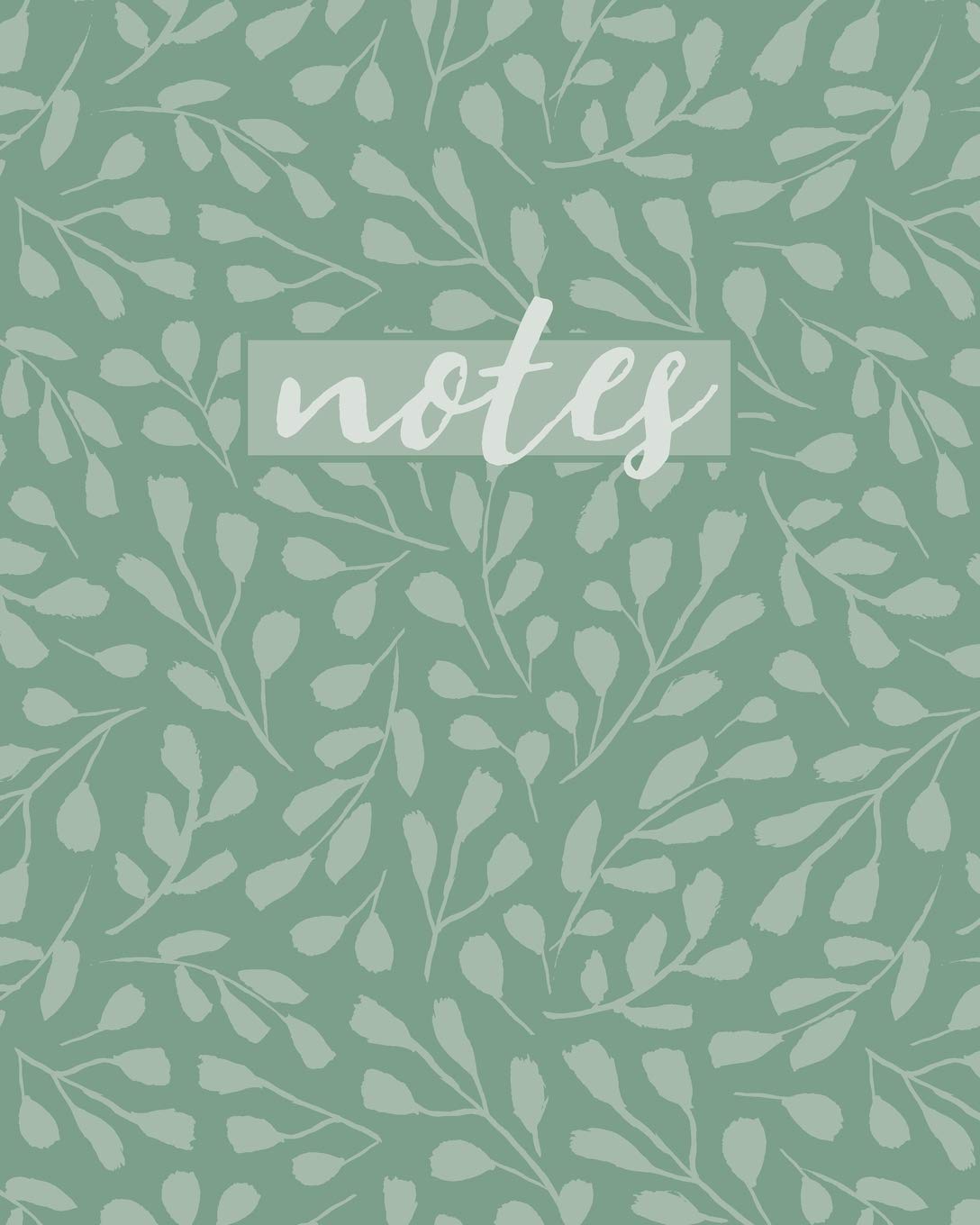 capítulo por capítulo baixar Notes: Green Foliage Notebook