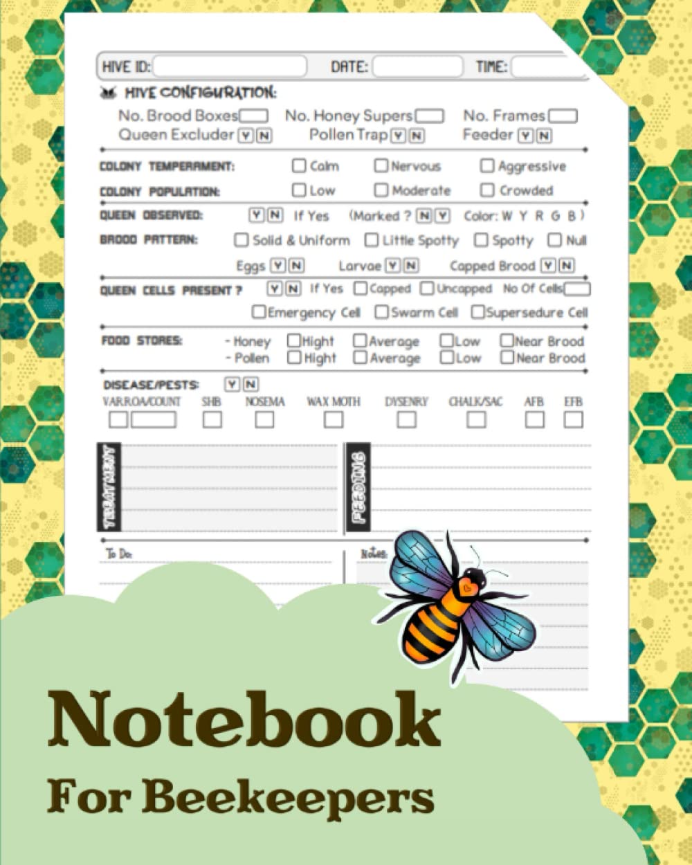 Notebook for Beekeepers: Bee Farming Tracker for Beehive Inspection Checklist & Progress Tracking. baixar o livro de graça