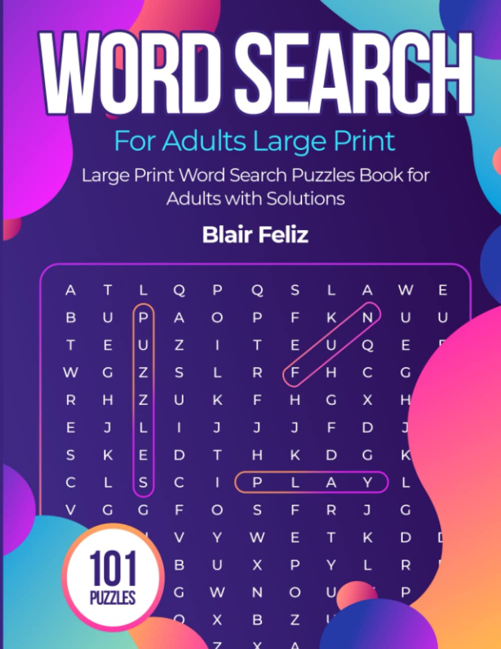 Word Search for Adults Large Print: Large Print Word Search Puzzles Book for Adults with Solutions baixar o livro de graça