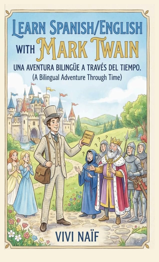 Learn Spanish/English with Mark Twain: Una aventura bilingue a traves del tiempo (a bilingual adventure through time) (Bilingual Spanish/English short stories) (English Edition) baixar o livro de graça