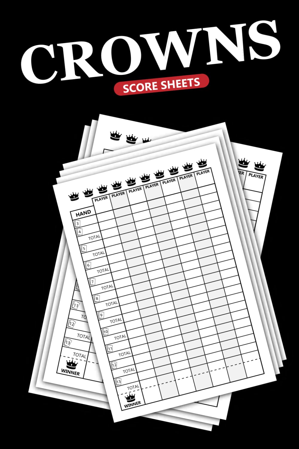 capítulo por capítulo baixar Crowns Score Sheets: Large print scorekeeping pads for crown card game (108 Pages, 6x9 Inches)