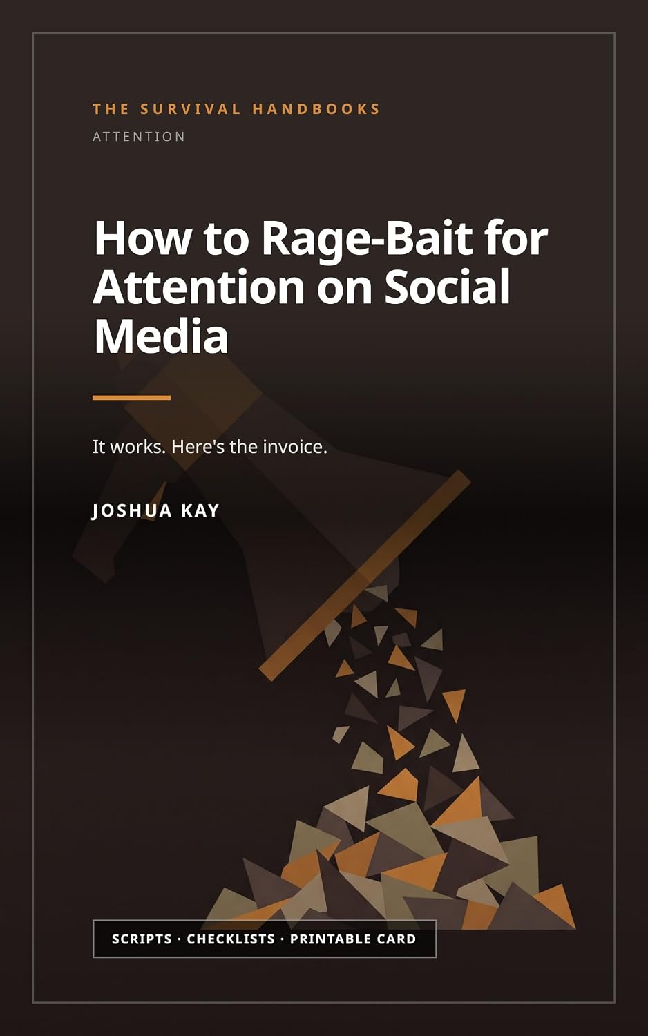 How to Rage-Bait for Attention on Social Media: It works. Here's the invoice. (Attention & Self Book 1) (English Edition) baixar livro de graça