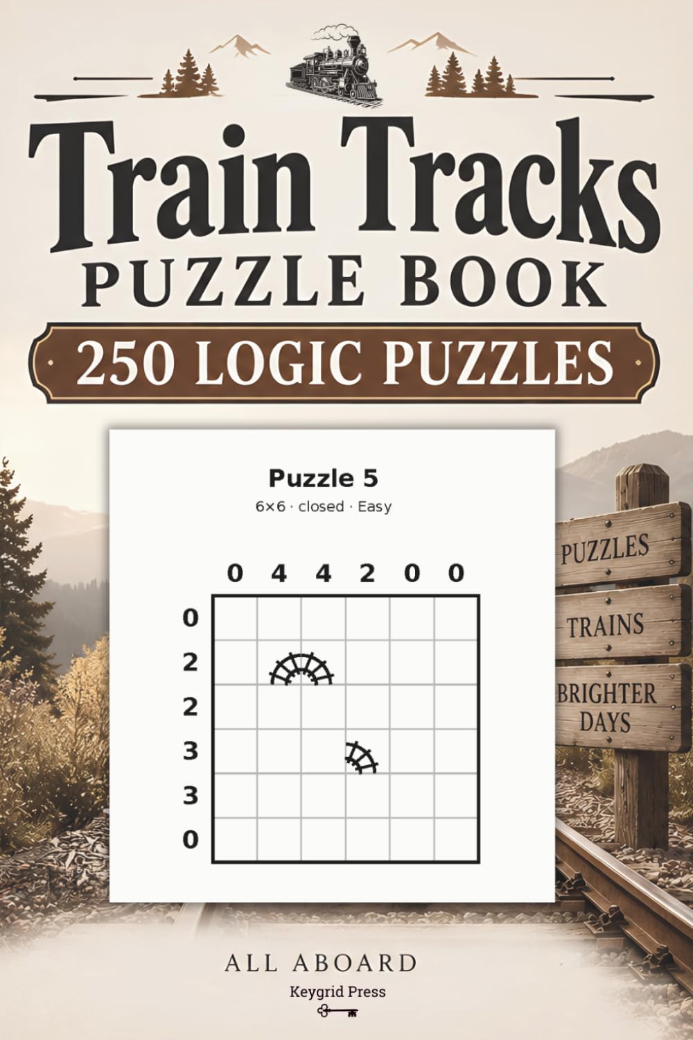 Train Tracks Puzzle Book: 250 Logic Puzzles baixar o livro de graça