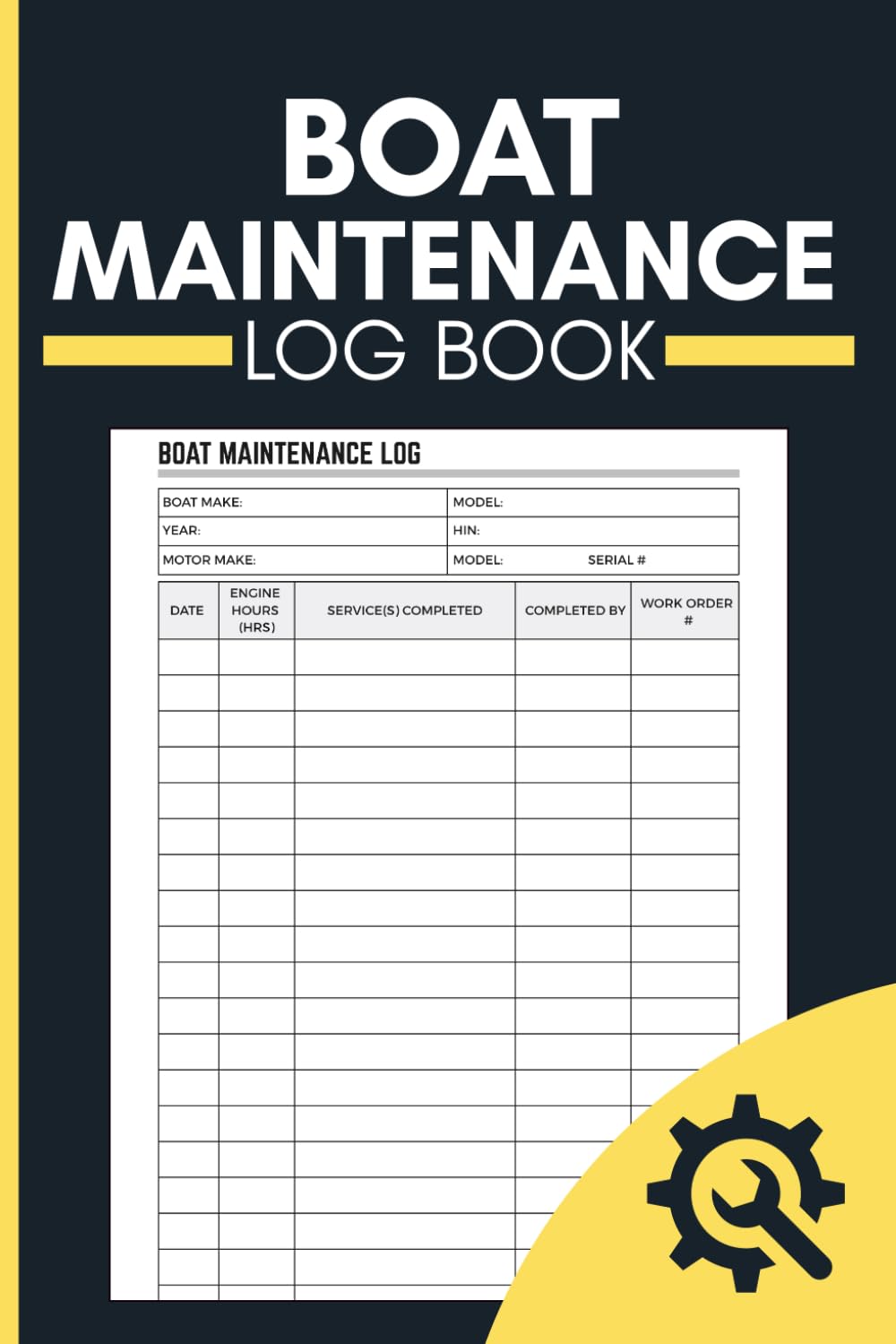 capítulo por capítulo baixar Boat Maintenance Log Book: Track Engine Hours, Service Work, Repair Details and Work Orders for Boat Owners, Mechanics and Marine Professionals
