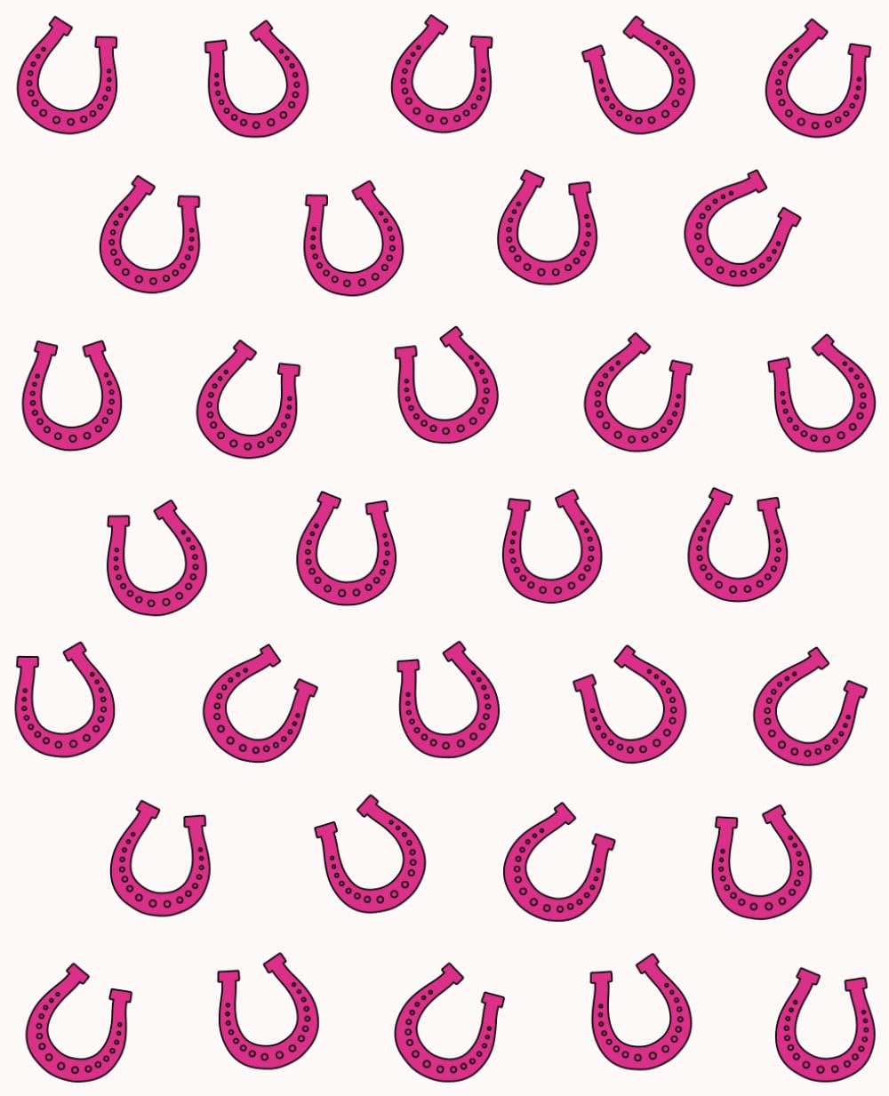 ler totalmente Horse Shoe Notebook: College Ruled Composition Notebook, Cute, Pink, Horse Shoe, Good Luck Wishes