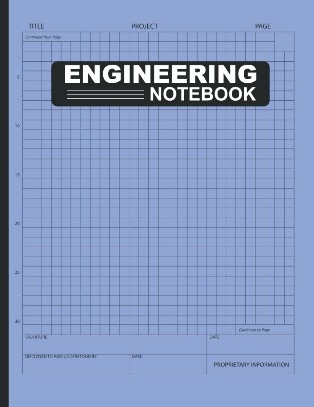 ler totalmente Engineering Notebook: Graph Paper Notebook, Grid Paper, Math, Science, Engineering, Technology, Graph Composition Notebook, 4x4 Grid Paper, Student Notebook, 125 Pages, 8.5 x 11 Inches, Blue