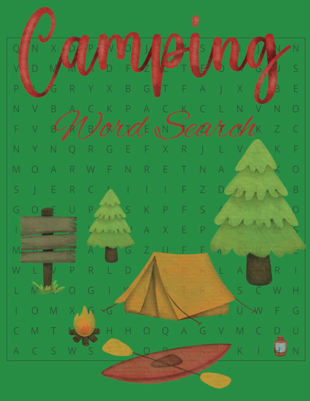 ler totalmente Camping Word Search Puzzle Book: Word Searches with Easy to Read Print about Camping, Campfire, Wildlife and More | 8.5x11 inches, 110 pages | 50+... Gift for Vacations, Camping and Free Times