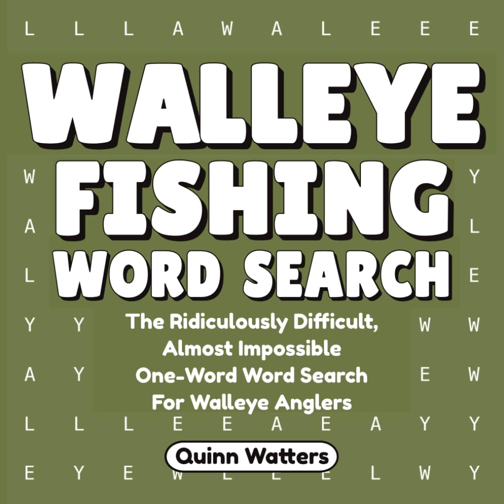 capítulo por capítulo baixar Walleye Fishing Word Search: The Ridiculously Difficult, Almost Impossible One-Word Word Search For Walleye Anglers (The One-Word Hunting & Fishing Puzzle Series)