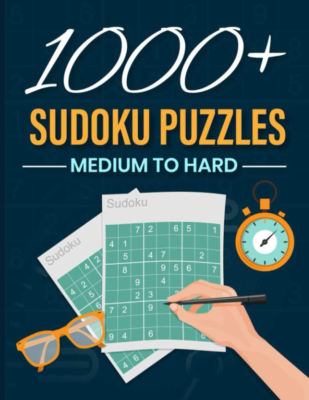 ler totalmente 1000+ Sudoku Puzzles Medium to Hard: Large Print Medium to Hard Book for Adults - Good Idea as Gift