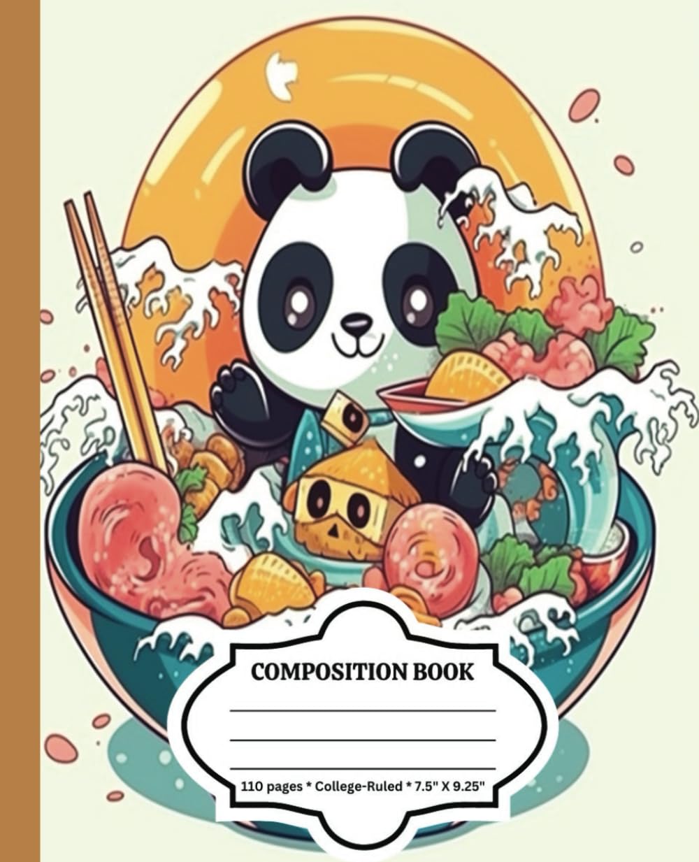 capítulo por capítulo baixar Composition Notebook: Kawaii Ramen Delight Surfing Panda Workbook for School Writing: Cute Whimsical Journal | 110 pages | College-Ruled | Boys or Girls