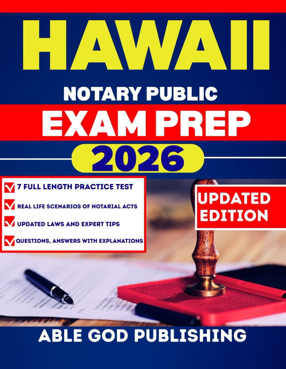 capítulo por capítulo baixar HAWAII NOTARY PUBLIC EXAM PREP 2026: Step-by-Step study Guide to Becoming a Certified notaries with updated Laws, Practice Questions, and Expert Tips