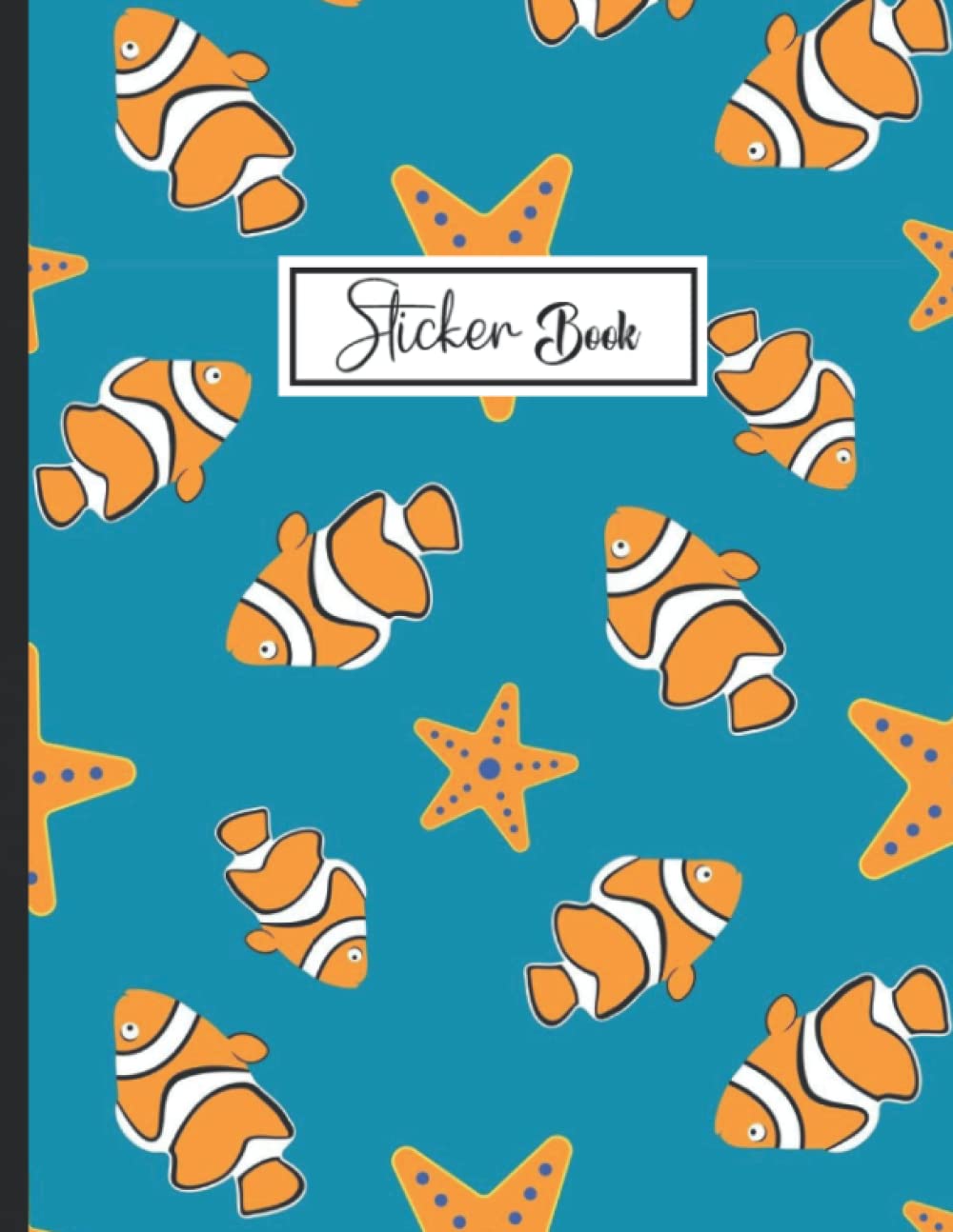 Sticker Book: Blank Sticker Collection Book for Girls with Fish. baixar livro de graça