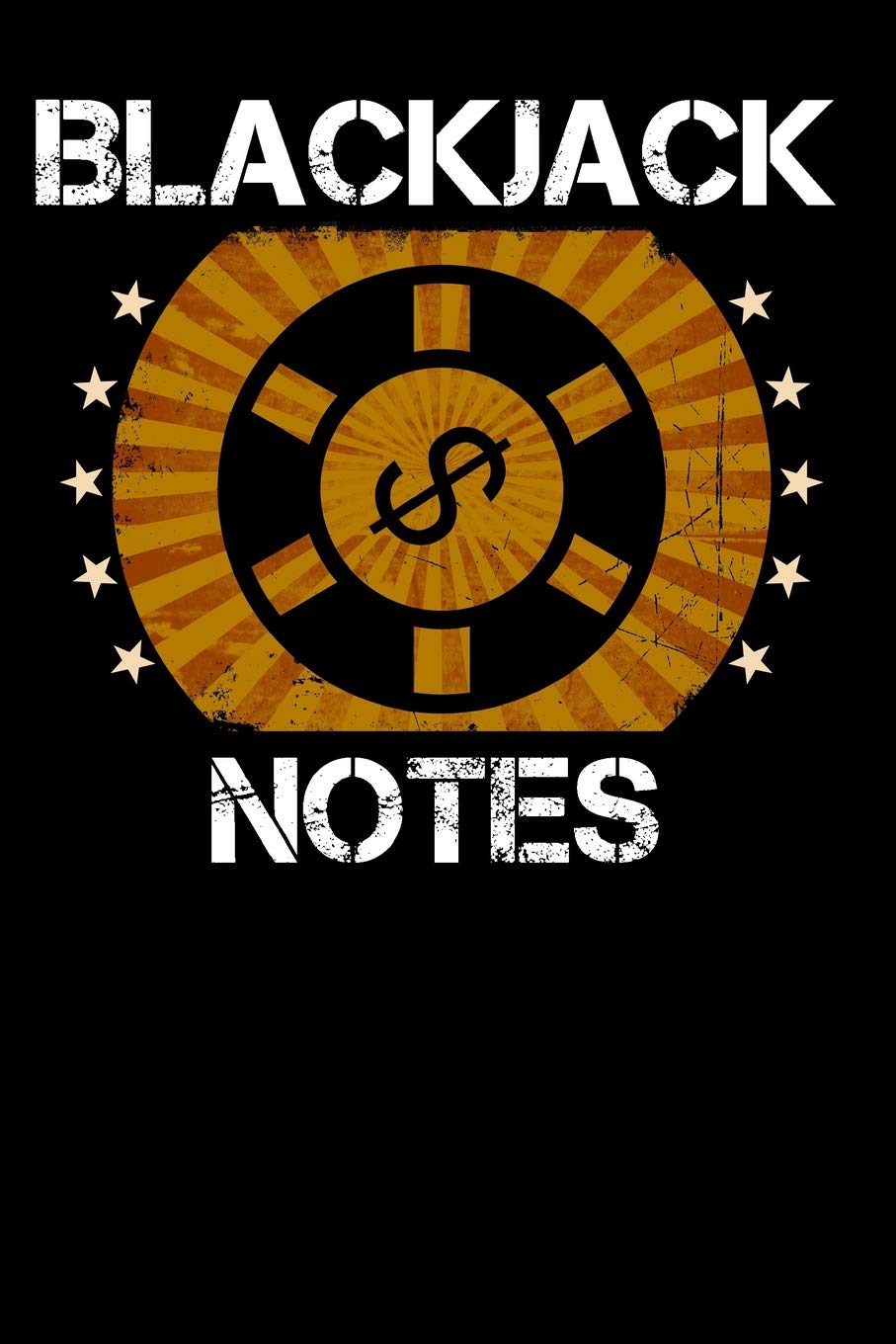 ler totalmente Blackjack Notes: Lined Notebook with Basic Strategy Card