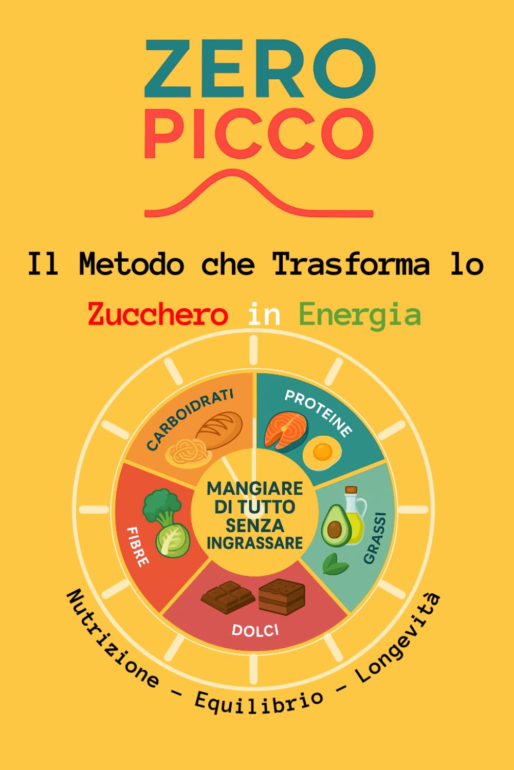 Zero Picco: Il metodo che trasforma lo zucchero in energia: Nutrizione, Equilibrio, Longevità, mangiare di tutto senza ingrassare: carboidrati, proteine, fibre, grassi e dolci. baixar o livro de graça