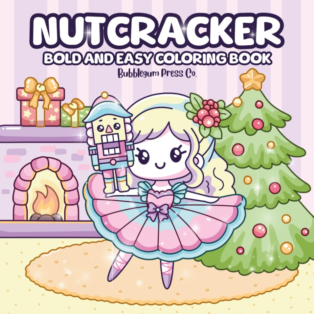 ler totalmente Nutcracker Bold & Easy Coloring Book: 40 Hand-Drawn Illustrations of Iconic Nutcracker Ballet Scenes: Perfect Christmas Coloring Book for Kids,... Dancers, and All in Their Nutcracker Era