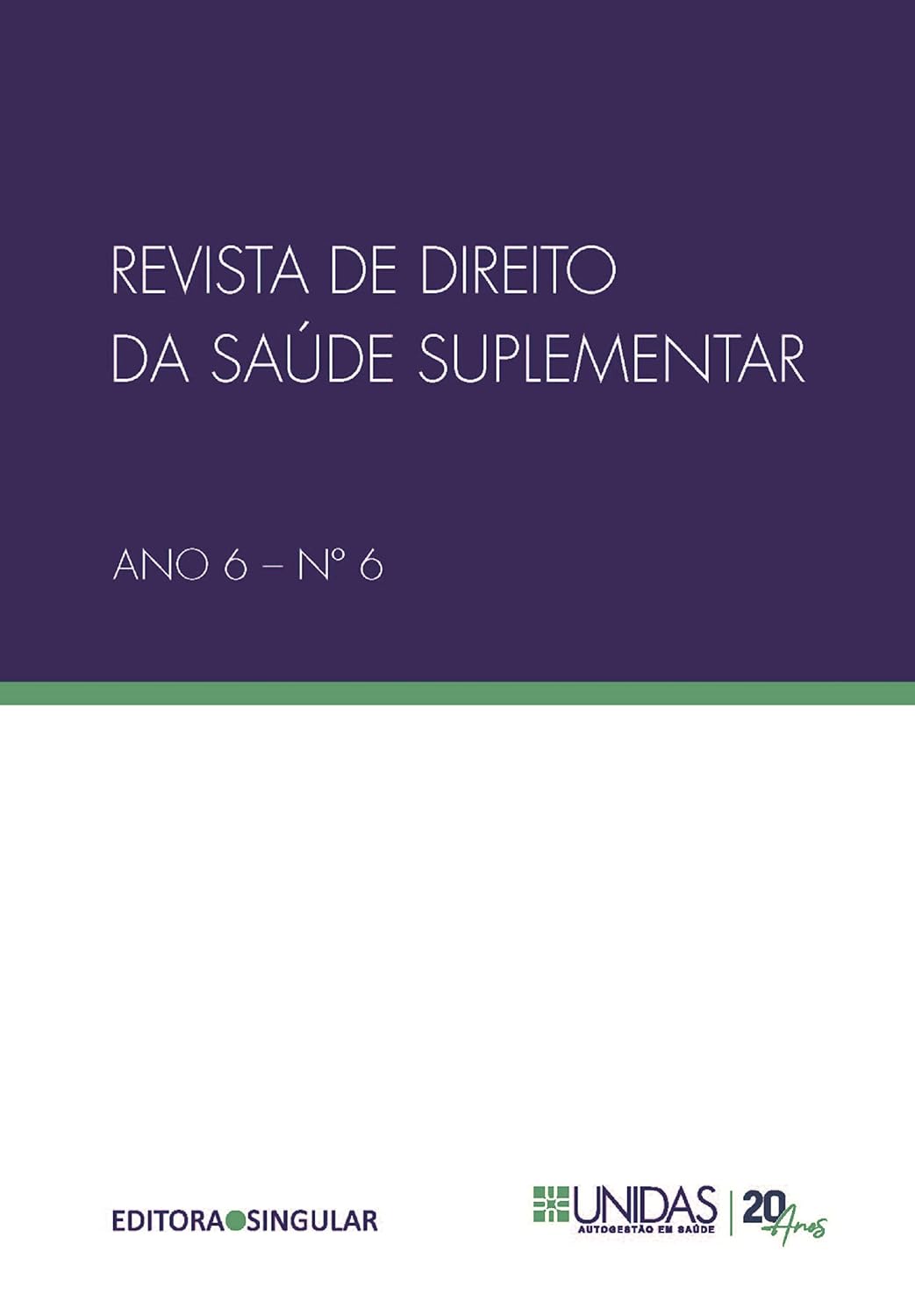 Revista de Direito da Saúde Suplementar n. 6 baixar o livro de graça