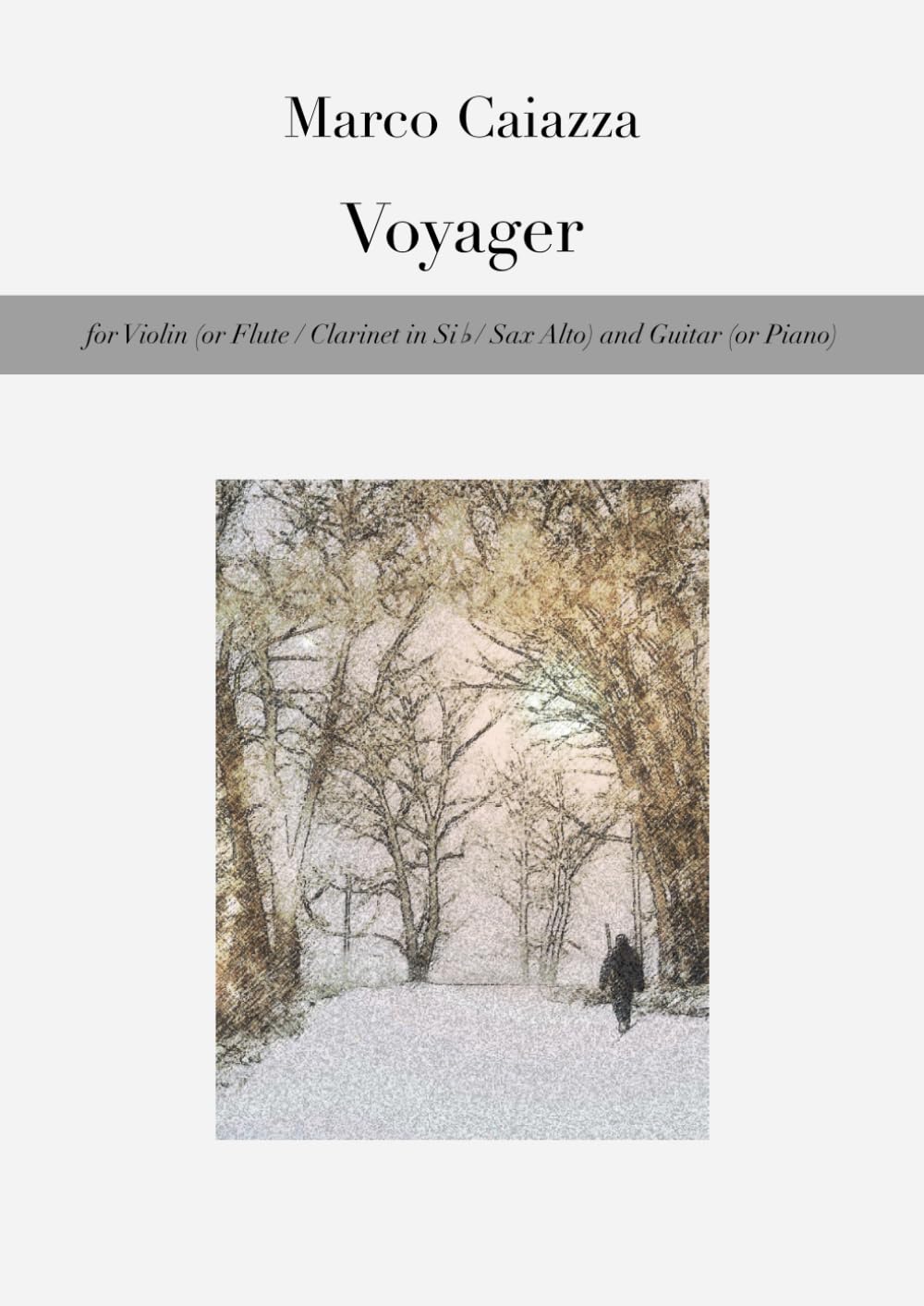 capítulo por capítulo baixar Voyager: for Violin (or Flute / Clarinet in Si b / Sax Alto) and Guitar (or Piano)