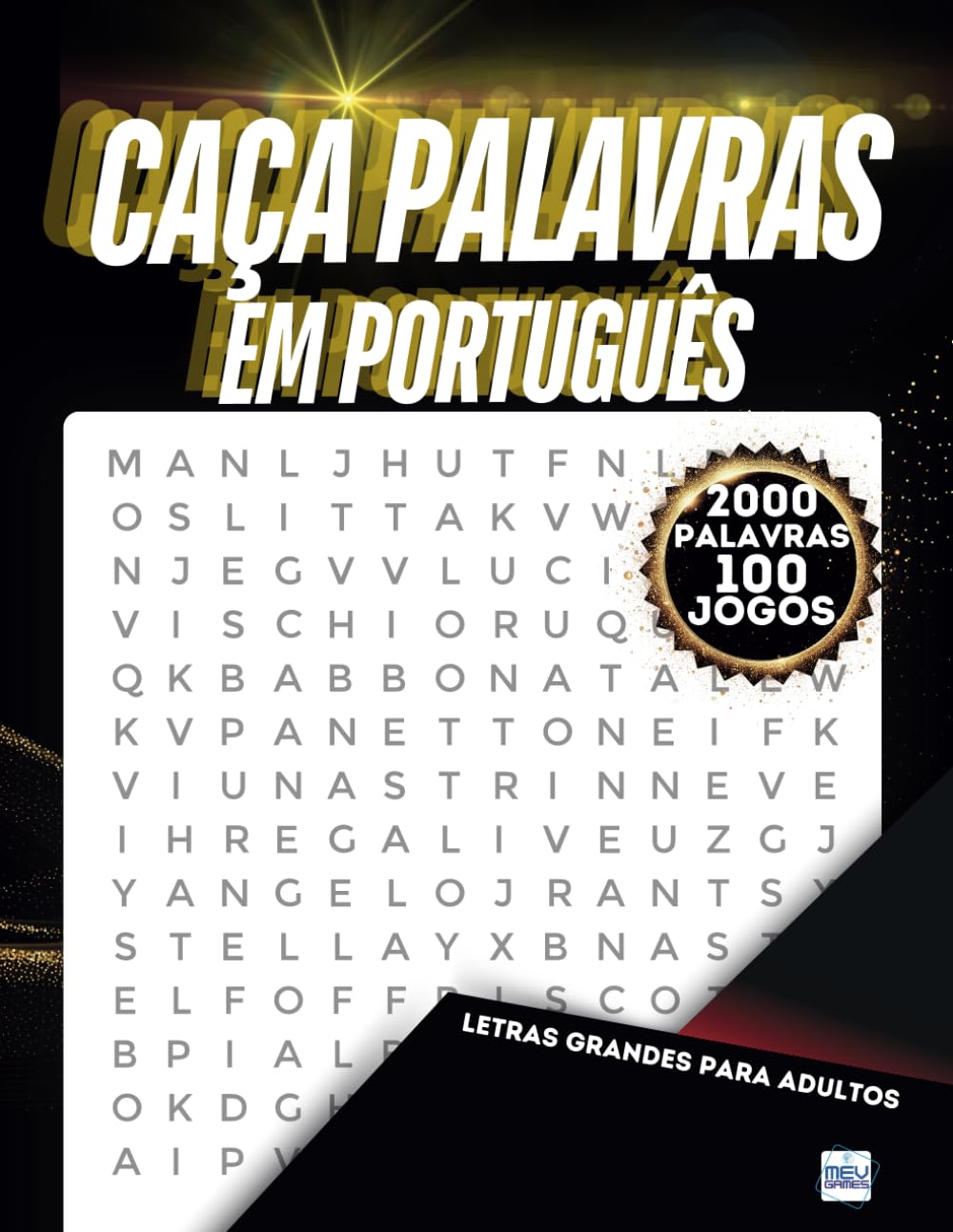 Caça Palavras Em Portugues: Letras Grandes Para Adultos - MEV Games (Portuguese Edition) baixar livro de graça