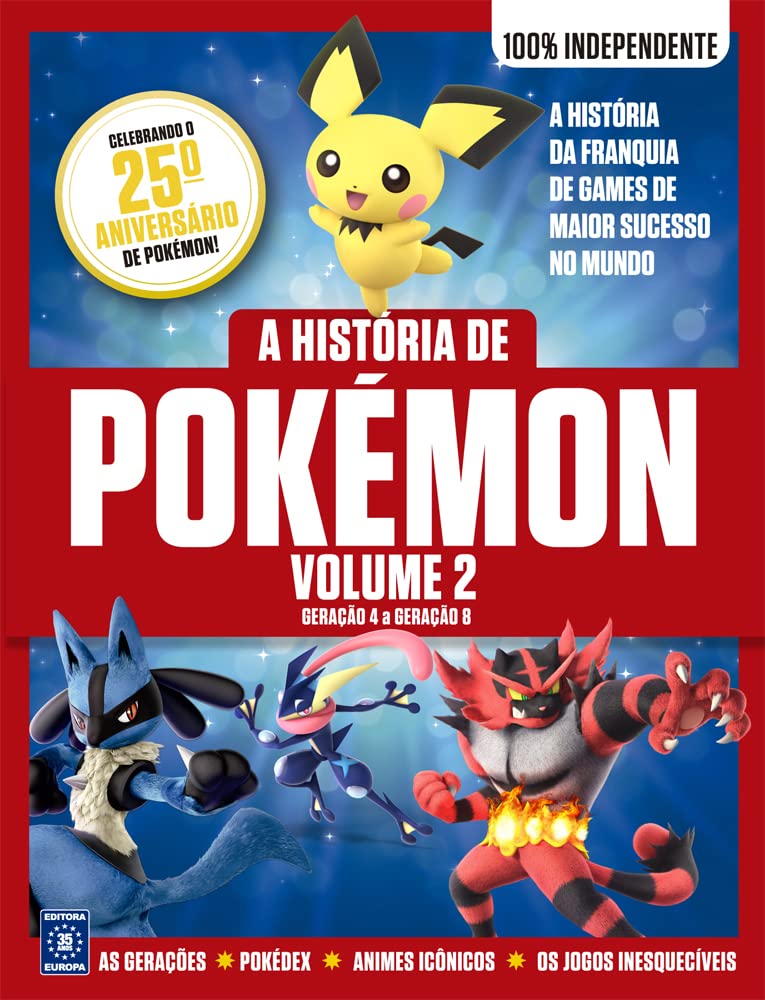 capítulo por capítulo baixar A HISTÓRIA DE POKÉMON - VOLUME 2: GERAÇÃO 4 A GERAÇÃO 8