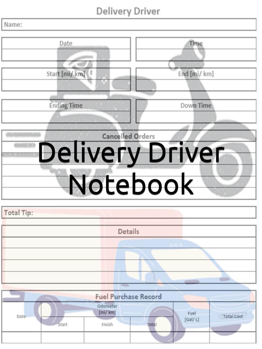 capítulo por capítulo baixar Delivery Driver: Notebook