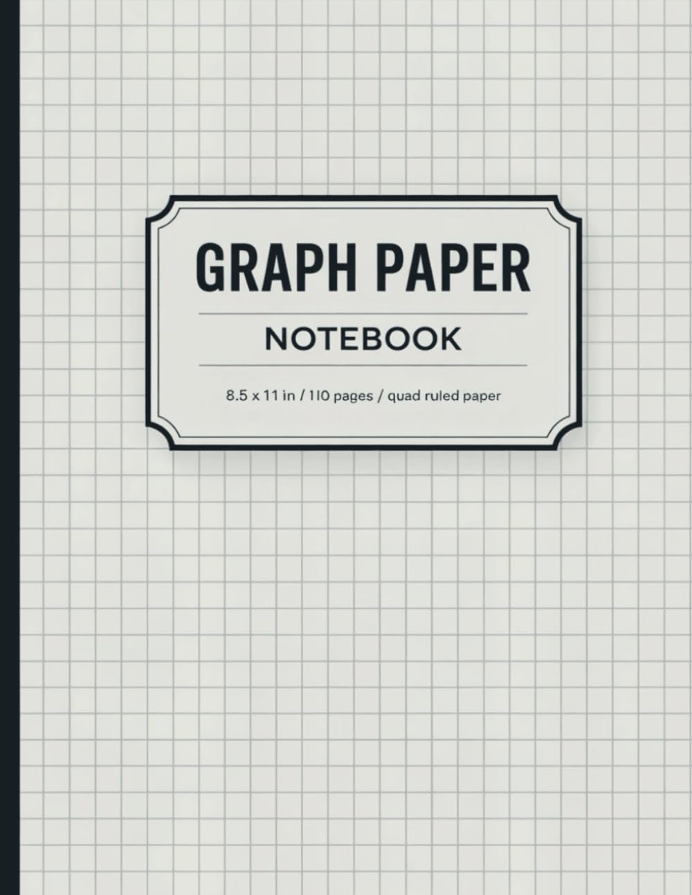 ler totalmente Graph Paper Notebook: Grid Paper Notebook, Grid Paper for Math and Science Students, Quad Ruled 5x5 ( 110 Pages, 8.5 x 11)