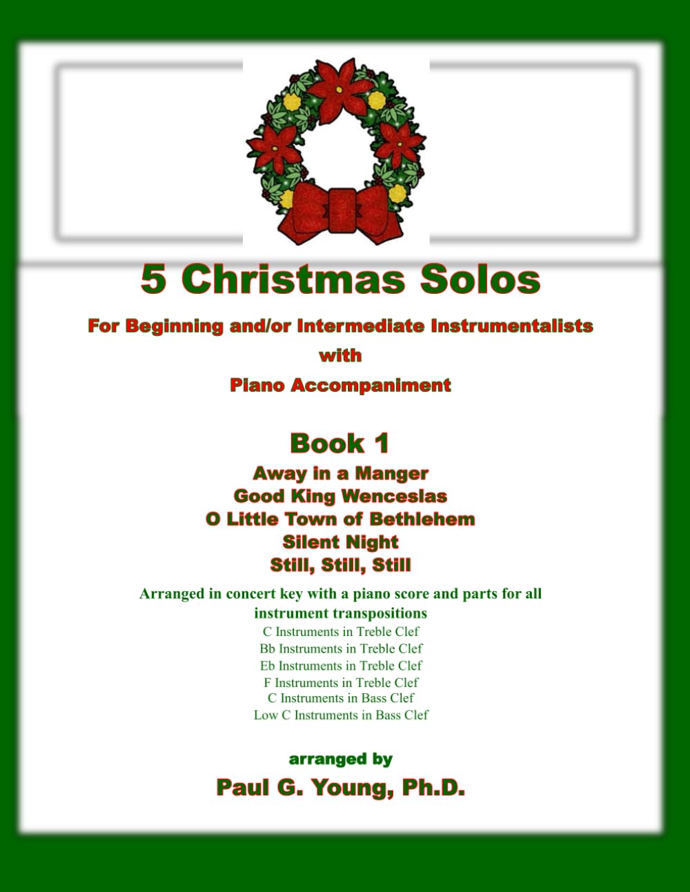 capítulo por capítulo baixar 5 Christmas Solos: For Beginning and/or Intermediate Instrumentalists with Piano Accompaniment (Christmas Instrumental Solos with Piano Collection)