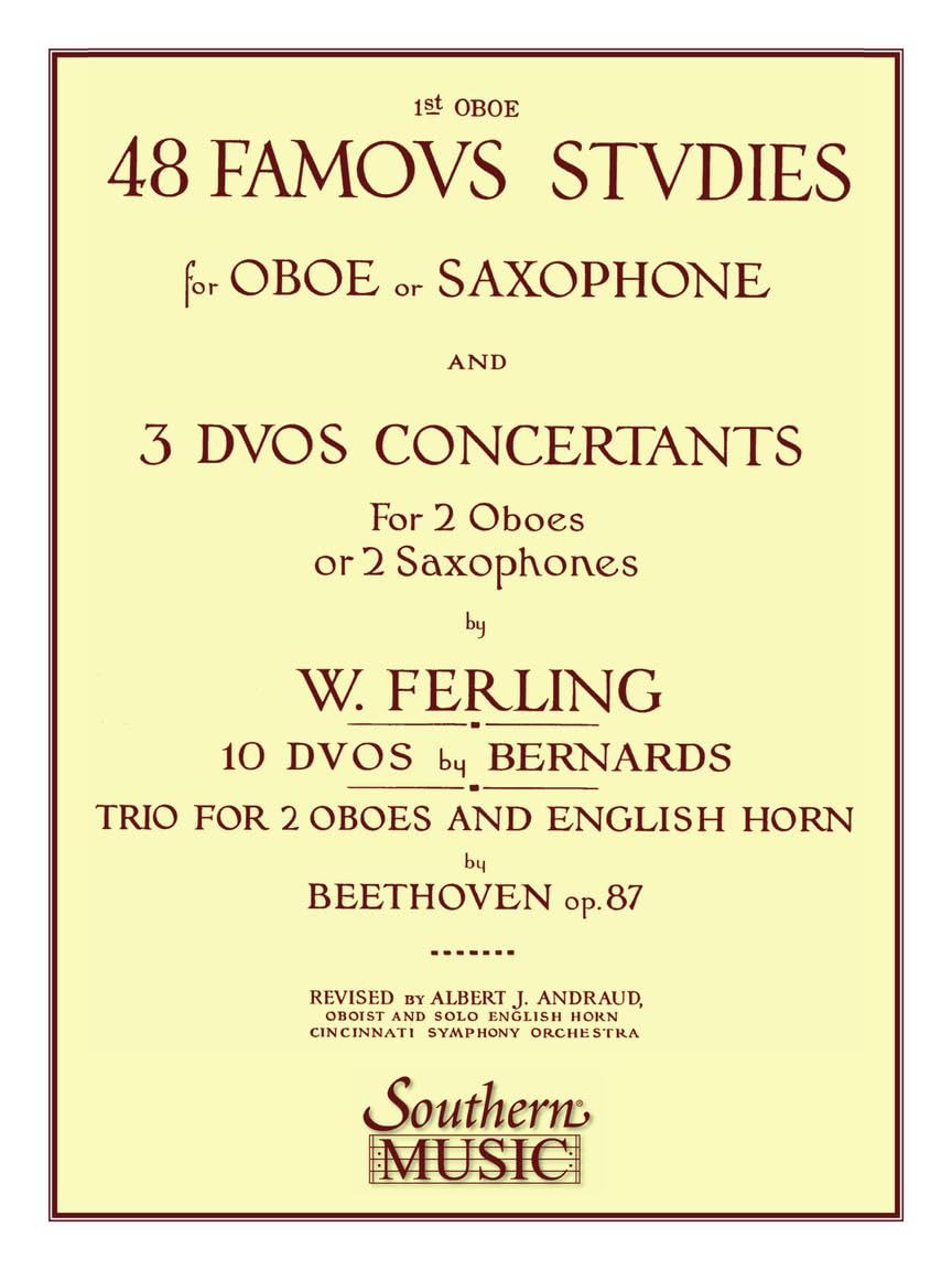 capítulo por capítulo baixar 48 Famous Studies, (1st and 3rd Part): Oboe