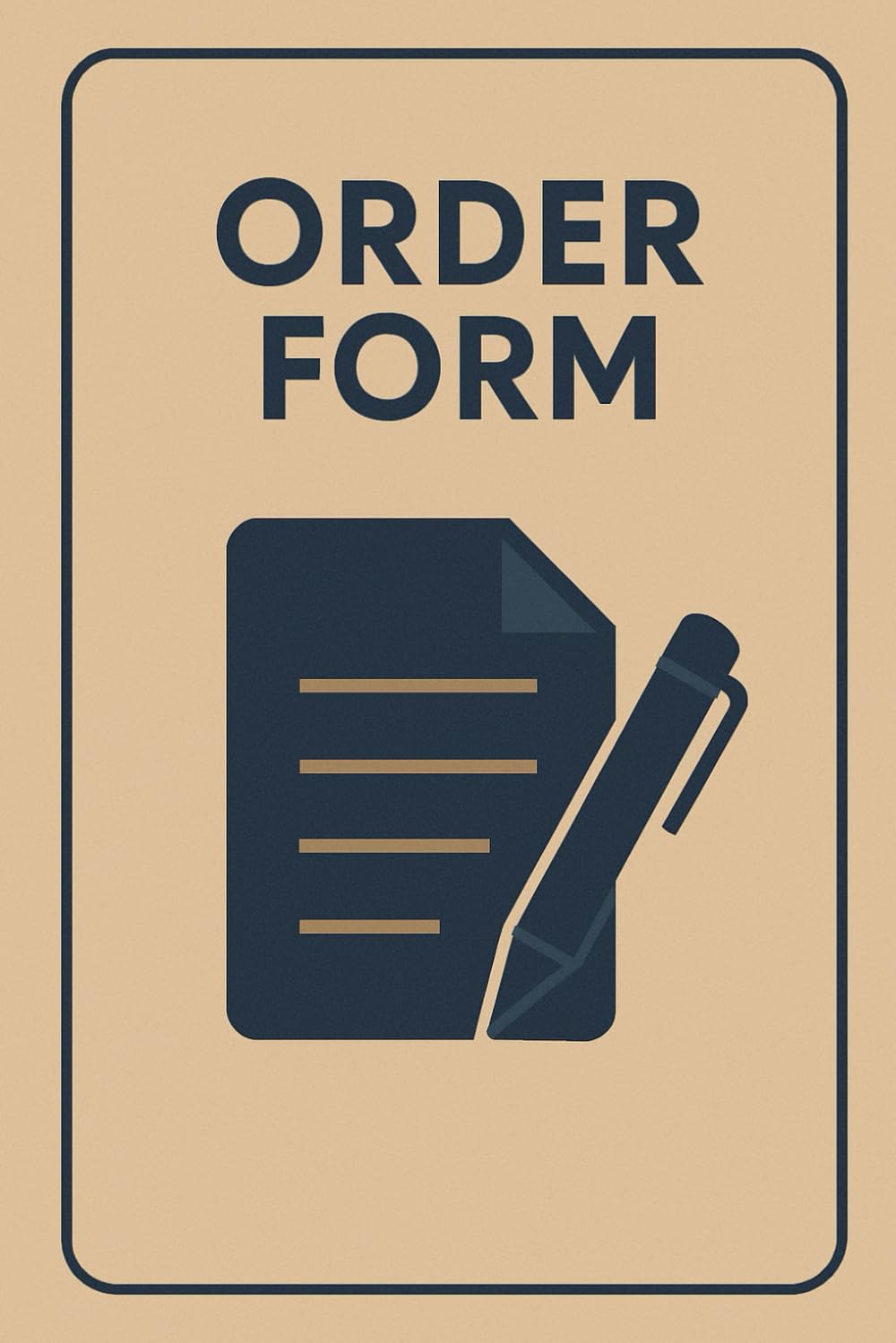 capítulo por capítulo baixar Order Form Tracker: Professional Order Tracking Sheet for Sales, Customer Info & Inventory Management