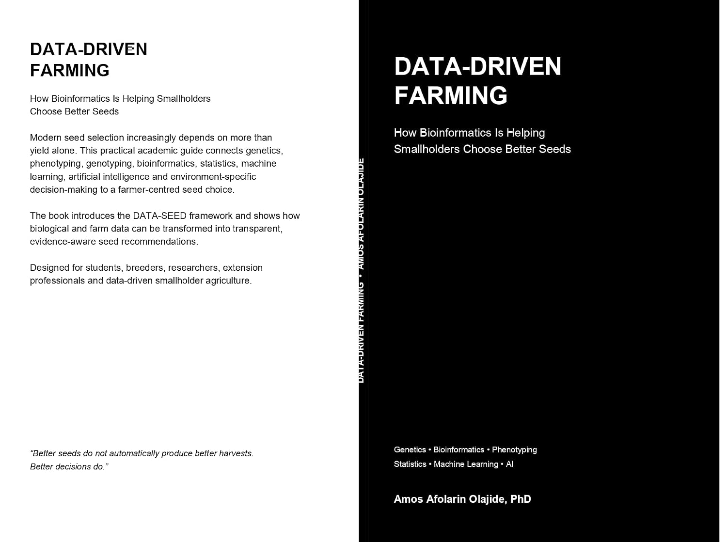 ler totalmente DATA-DRIVEN FARMING: How Bioinformatics Is Helping Smallholders Choose Better Seeds (English Edition)