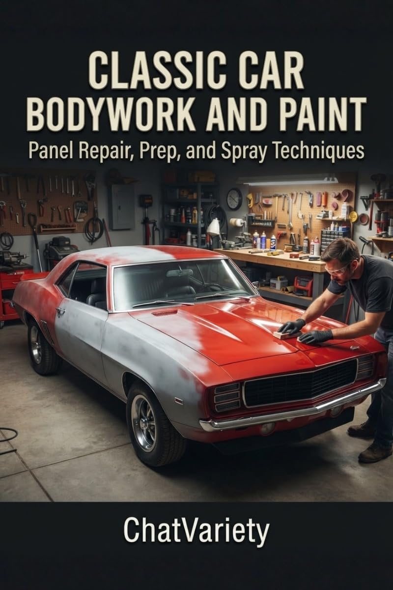 Classic Car Bodywork and Paint: Panel Repair, Prep, and Spray Techniques (Classic Car Restoration Series Book 3) (English Edition) baixar o livro de graça