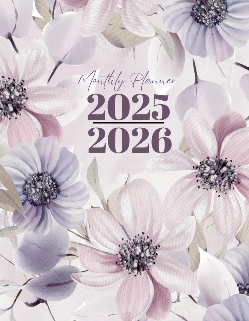 2025-2026 Monthly Planner: 2-Year Calendar With Two Pages per Month, Federal Holidays and Inspirational Quotes - January 2025 to December 2026 baixar livro de graça