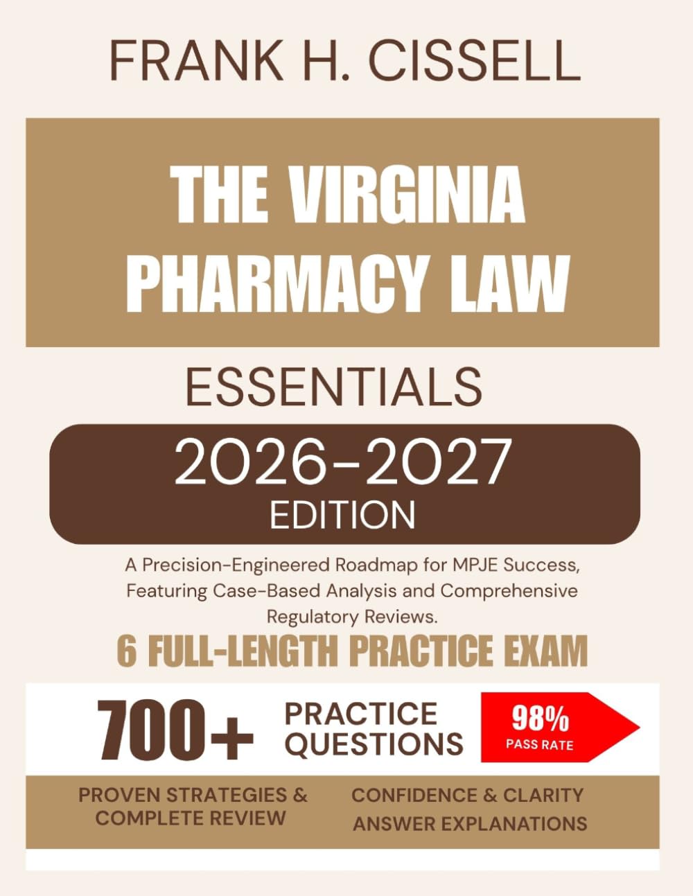 The Virginia Pharmacy Law Essentials 2026-2027 Edition: A Precision-Engineered Roadmap for MPJE Success, Featuring Case-Based Analysis and Comprehensive Regulatory Reviews. baixar livro de graça