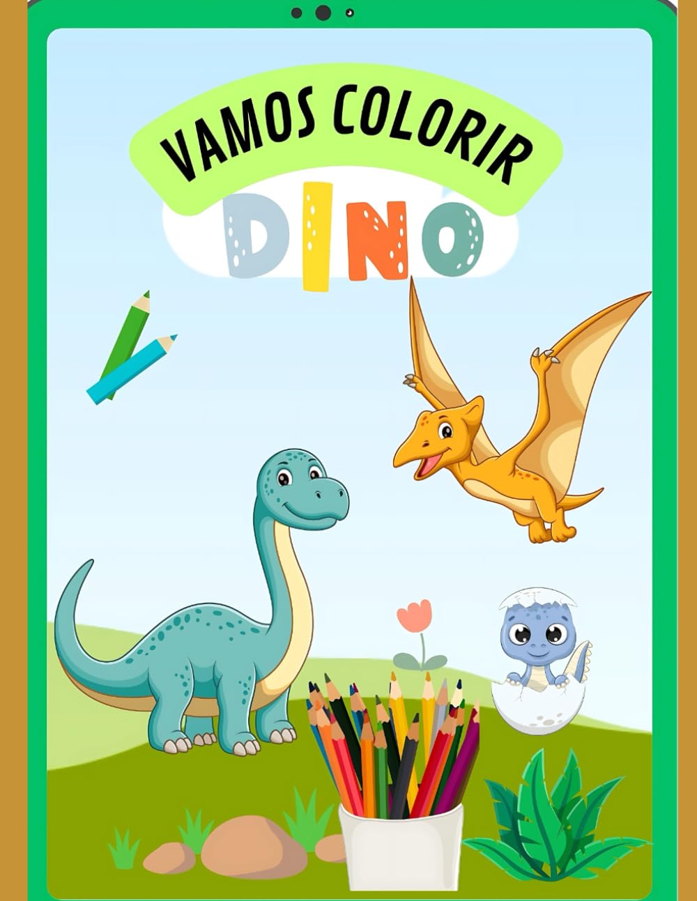 Vamos Colorir: Dino (Portuguese Edition) baixar livro de graça