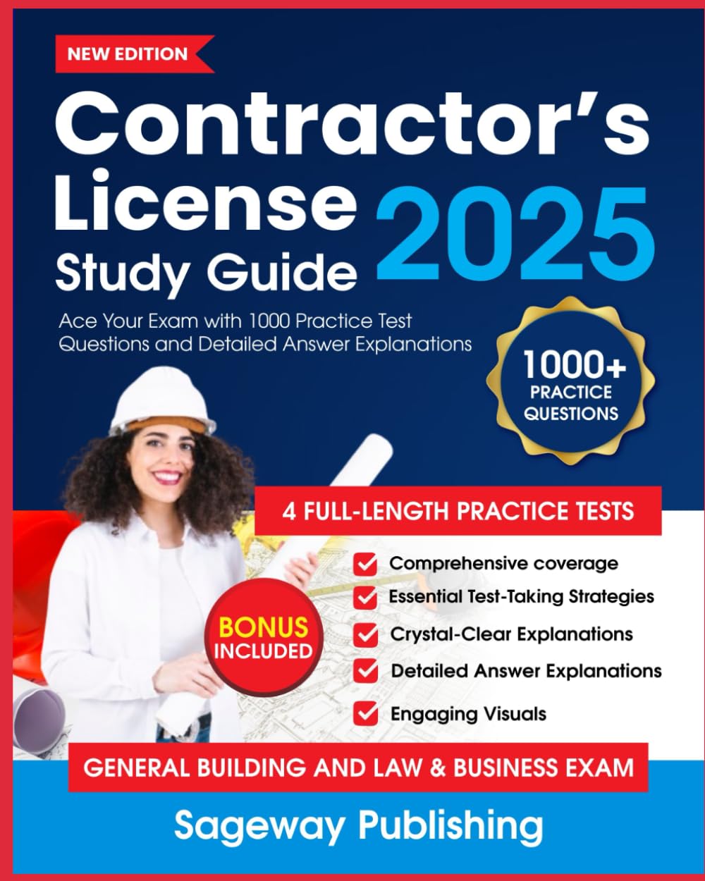 Contractor’s License Study Guide 2025: Ace Your Exam with 1000 Practice Test Questions and Detailed Answer Explanations baixar o livro de graça