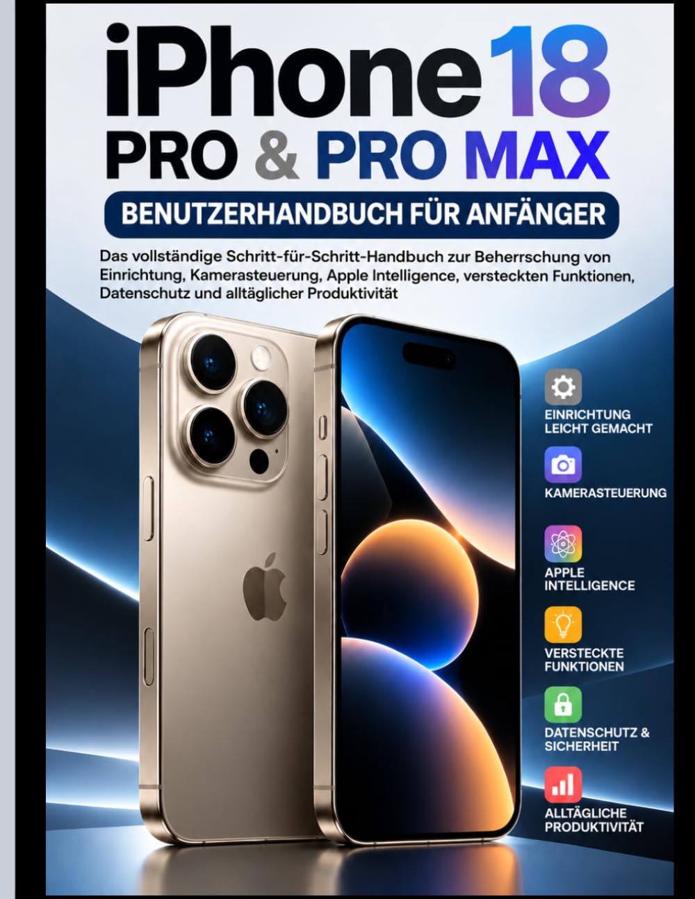 ler totalmente iPhone 18 Pro & PRO MAX BENUTZERHANDBUCH FÜR ANFÄNGER: Die vollständige Schritt-für-Schritt-Anleitung zur Beherrschung von Einrichtung und... und Produktivität im Alltag (German Edition)