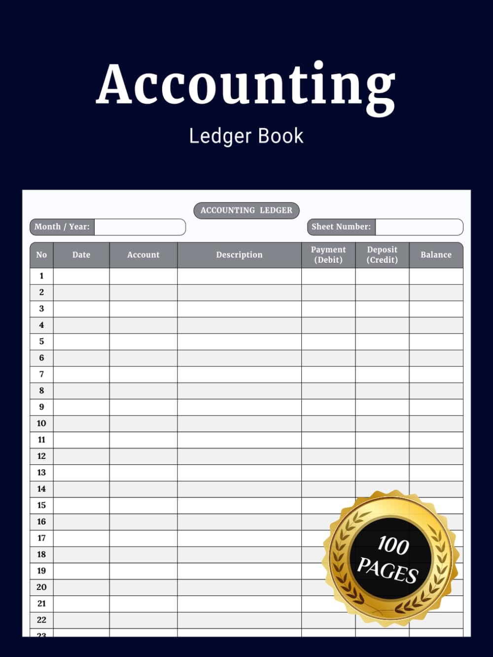 capítulo por capítulo baixar Accounting Ledger Book: Simple Monthly Accounting Ledger Book for Bookkeeping Small Business and Personal Financial Planning with Large Print