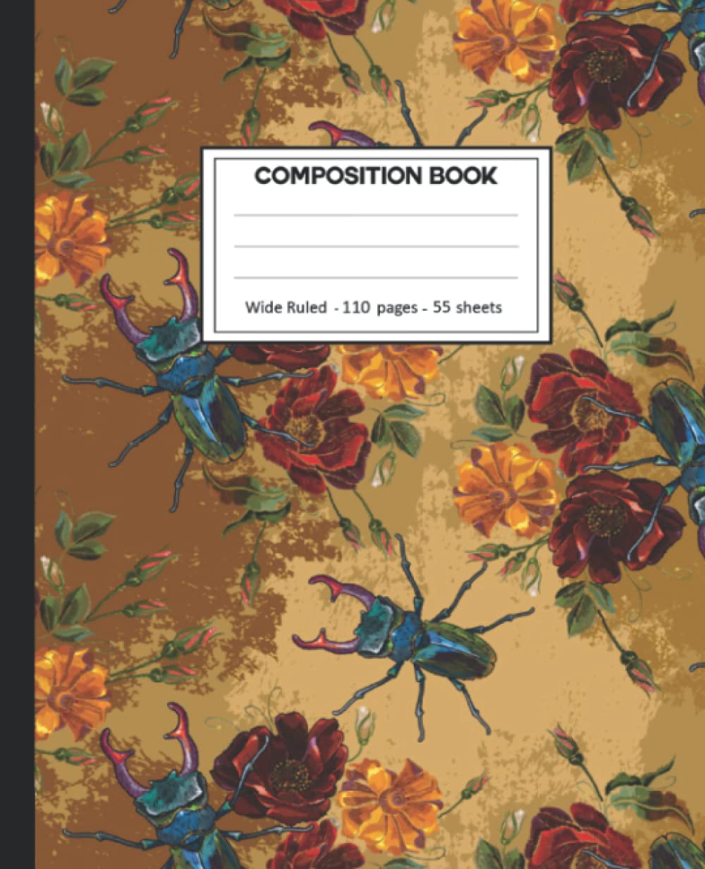 Composition Notebook: Beetles Wide Ruled Blank Lined Composition Book Journal (7.5 x 9.25 in) Cute Notebooks for Girls Teens Kids School Planner Diary Writing Notes. baixar o livro de graça
