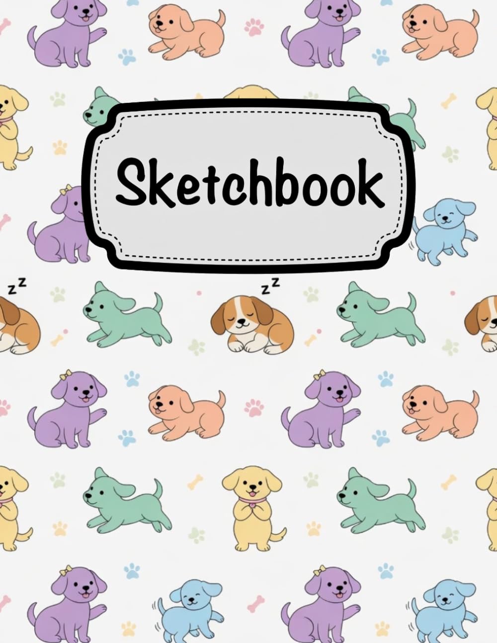 Cute Puppy Sketchbook for Kids: Cute Puppy Doodle & Sketch Pad for Kids | Big 8.5 x 11 Drawing Notebook | Unlined Pages for Fun Art & Creativity | Great Gift Idea for Dog Lovers baixar o livro de graça