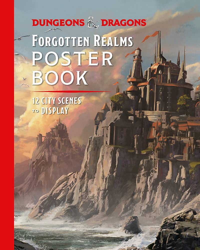 Dungeons & Dragons Forgotten Realms Poster Book: 12 City Scenes to Display baixar o livro de graça