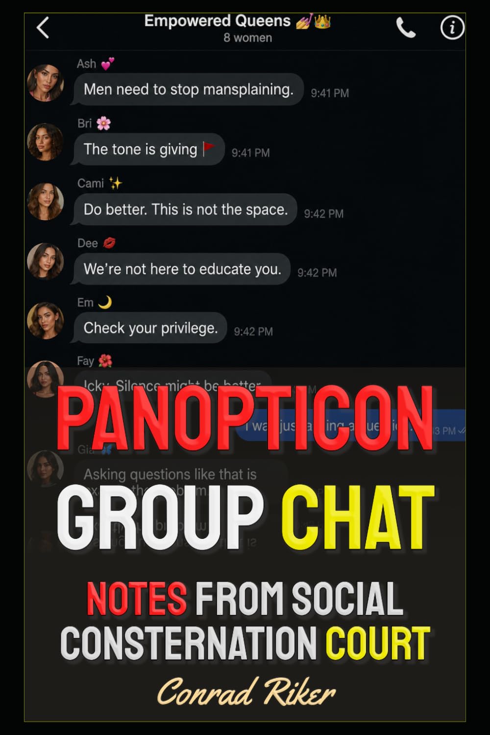 ler totalmente Panopticon Group Chat: Notes from Social Consternation Court (Redpilled Female Supremacy (satire))